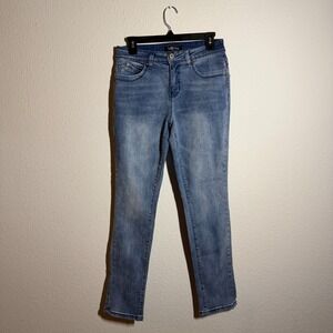 WBB Royalty Jeans Womens 30 Blue Denim Medium Wash Casual Outdoor Skinny Leg